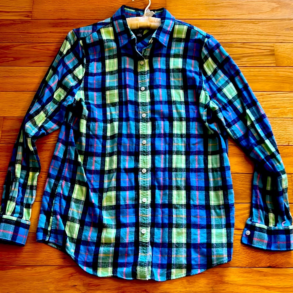 Lands’ End Light Flannel Shirt